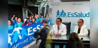 Huelga de trabajadores de EsSalud cumple dos semanas en medio de reclamos por falta de diálogo: ''Nadie puede amenazarnos''