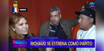 Ricardo Mendoza sorprende al hacerle broma al programa de Magaly Medina y conductora tiene peculiar reacción: “Ya no sacas nada”