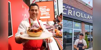Emigró a EE. UU. con 18 años para trabajar en construcción y ahora abrió su segundo restaurante que vende pan con chicharrón