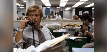 Para recordar a Robert Redford: “Todos los hombres del presidente” de Alan J. Pakula