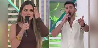 Andrea San Martín pasa tenso momento con Jean Paul Santa María tras desatinado comentario en vivo: "Estás cometiendo un error"