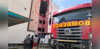 Incendio en condominio de Chiclayo deja un niño con quemaduras Incendio en condominio de Chiclayo deja un niño con quemaduras