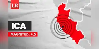 Temblor en Ica: sismo de magnitud 4,5 remeció Nazca esta tarde, según IGP