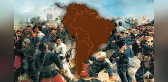 Un país de Sudamérica cedió el 45% de su territorio a Perú y otros 4 países del continente: perdió casi todas sus guerras Un país de Sudamérica cedió el 45% de su territorio a Perú y otros 4 países del continente: perdió casi todas sus guerras