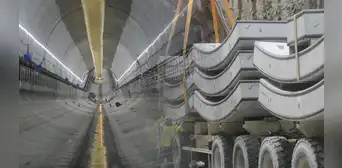 Así es el histórico túnel que pasa 65 metros bajo el Canal de Panamá para la nueva línea del Metro Así es el histórico túnel que pasa 65 metros bajo el Canal de Panamá para la nueva línea del Metro