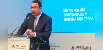 "La agricultura puede esperar; un proyecto minero no", anuncia ministro de Desarrollo Agrario en Perumin sobre el derecho al agua "La agricultura puede esperar; un proyecto minero no", anuncia ministro de Desarrollo Agrario en Perumin sobre el derecho al agua