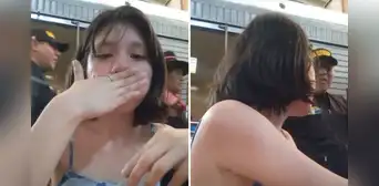 Joven invita a comer a madre ambulante en un mercado, pero seguridad intenta retirarla: “Pídele para llevar y que se retire”