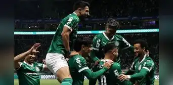 Palmeiras derrotó 3-1 a River Plate y clasificó a las semifinales de la Copa Libertadores: El 'Flaco' López anotó un doblete en los últimos minutos