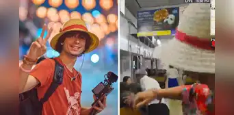 Streamer español agrede a un adulto mayor japonés en tren durante transmisión en vivo y genera indignación Streamer español agrede a un adulto mayor japonés en tren durante transmisión en vivo y genera indignación