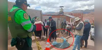 Abandonan momia prehispánica en un basural de Cusco: restos estaban dentro de una caja de cartón