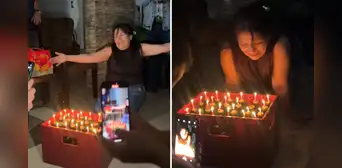 Mujer usa caja de cerveza como torta de cumpleaños y causa furor en redes: "Es que no le gustaba lo dulce" Mujer usa caja de cerveza como torta de cumpleaños y causa furor en redes: "Es que no le gustaba lo dulce"