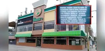 Extorsionan a pollería Roky’s en Comas: exigen S/15.000 y amenazan con atentar a trabajadores y clientes Extorsionan a pollería Roky’s en Comas: exigen S/15.000 y amenazan con atentar a trabajadores y clientes