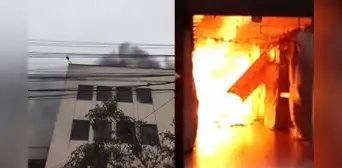 Incendio en Cercado de Lima: llamas consumen Mercado de Artesanías en av. 28 de julio y movilizan 10 unidades de bomberos