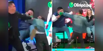 Silvio Valencia y 'Chevaristo' se van a los golpes en vivo tras discusión por eliminación de Alianza Lima en Copa Sudamericana Silvio Valencia y 'Chevaristo' se van a los golpes en vivo tras discusión por eliminación de Alianza Lima en Copa Sudamericana