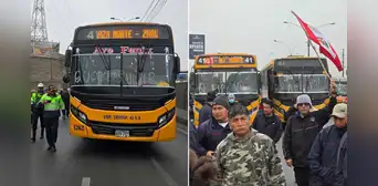 PNP impidió que transportistas de Lima lleguen al Congreso para protestar por extorsiones