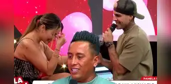 Paul Michael sorprende a Pamela López al 'pedirle matrimonio' en vivo, pero le hacen aclaración: "Todavía no se ha divorciado"
