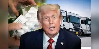Trump reaviva guerra comercial y anuncia aranceles del 100% a medicamentos no fabricados en Estados Unidos Trump reaviva guerra comercial y anuncia aranceles del 100% a medicamentos no fabricados en Estados Unidos