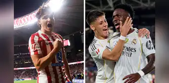 Alineaciones Real Madrid versus Atlético Madrid por la fecha 7 de LaLiga EA Sports 2025-2026