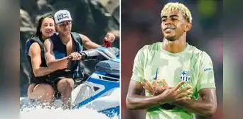 Influencer española que fue captada con Lamine Yamal en Italia: "No es tan humilde y no está bien asesorado"