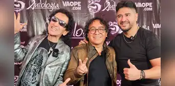 Dilio Galindo, líder de Antología, se emociona al anunciar feats. con Alex Lora de México y Ráfaga de Argentina: “Es increíble” Dilio Galindo, líder de Antología, se emociona al anunciar feats. con Alex Lora de México y Ráfaga de Argentina: “Es increíble”