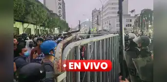 Marcha de la 'Generación Z' EN VIVO: PNP acorrala a manifestantes en Plaza San Martín y lanzan bombas lacrimógenas Marcha de la 'Generación Z' EN VIVO: PNP acorrala a manifestantes en Plaza San Martín y lanzan bombas lacrimógenas