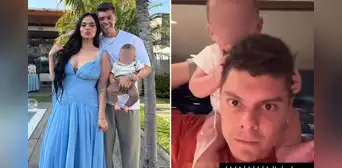 Ignacio Baladán sufre percance con su hijo en plena transmisión en vivo y usuarios reaccionan: "Se le borró la sonrisa" Ignacio Baladán sufre percance con su hijo en plena transmisión en vivo y usuarios reaccionan: "Se le borró la sonrisa"
