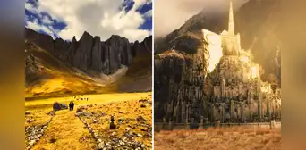 Peruano queda sorprendido al conocer el bosque de rocas de Vichaycocha: “Aquí se grabó el El Señor de los Anillos”