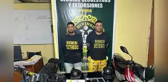 Piura: caen presuntos extorsionadores cuando cobraban S/150 de “inicial” barbería Piura: caen presuntos extorsionadores cuando cobraban S/150 de “inicial” barbería