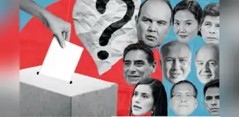 Encuesta IEP: más del 60% del Perú todavía no sabe por quién votar Encuesta IEP: más del 60% del Perú todavía no sabe por quién votar
