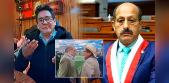 Periodista agredido por congresista Héctor Valer lo califica de “sinvergüenza” tras su llegada a Juliaca luego de terruquear a víctimas en protestas