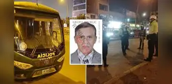Bus de la PNP atropella a adulto mayor en vía exclusiva del Metropolitano en Independencia Bus de la PNP atropella a adulto mayor en vía exclusiva del Metropolitano en Independencia