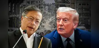 Petro exige la cárcel para Trump si sigue siendo cómplice de genocidio en Gaza: "Su ejército no lo debe obedecer" Petro exige la cárcel para Trump si sigue siendo cómplice de genocidio en Gaza: "Su ejército no lo debe obedecer"