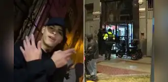 Imágenes captan ataque contra Franco Danós, cantante de música urbana, en exteriores de barbería en Callao