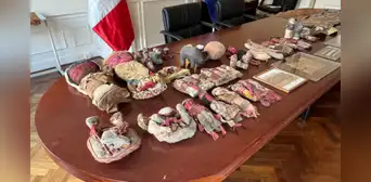 Perú recupera 60 piezas arqueológicas de las culturas Chancay, Moche e Inca desde los Países Bajos Perú recupera 60 piezas arqueológicas de las culturas Chancay, Moche e Inca desde los Países Bajos