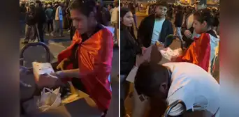 Tiktoker peruana sorprende al regalar 100 pollos a la brasa a jóvenes en marcha de la Generación Z en Lima: "La única que ayudó" Tiktoker peruana sorprende al regalar 100 pollos a la brasa a jóvenes en marcha de la Generación Z en Lima: "La única que ayudó"