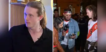Joven extranjero que se hizo viral por show de exponer infieles en Perú revela que todo fue falso: "No era mi novia"