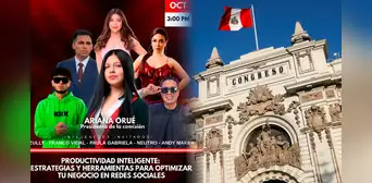 Congresista de Podemos Perú se inventa una charla para invitar a los influencers Zully, Neutro y Franco Vidal Congresista de Podemos Perú se inventa una charla para invitar a los influencers Zully, Neutro y Franco Vidal