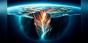 Geólogos detectaron bajo un extinto océano que una placa tectónica se está hundiendo y arrastraría a la superficie del planeta