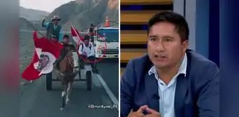 Alcalde de Pataz continúa “marcha de sacrificio”: va de La Libertad a Lima a pie para protestar contra Dina Boluarte Alcalde de Pataz continúa “marcha de sacrificio”: va de La Libertad a Lima a pie para protestar contra Dina Boluarte