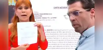 Gustavo Salcedo advierte a Magaly Medina con 'carta notarial' por nuevo caso de agresión y ella le responde: "No me gusta que me ataranten"