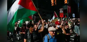 EE.UU: juez declara ilegales los arrestos de estudiantes extranjeros que protesten en apoyo a Palestina EE.UU: juez declara ilegales los arrestos de estudiantes extranjeros que protesten en apoyo a Palestina