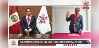 Juez Superior Luis Alberto Sánchez López juramenta como Presidente del Jurado Electoral Especial de Chota para elecciones generales 2026 Juez Superior Luis Alberto Sánchez López juramenta como Presidente del Jurado Electoral Especial de Chota para elecciones generales 2026