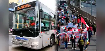 Horarios del Metropolitano, Línea 1 y corredores por el paro de transportistas de este 2 de octubre Horarios del Metropolitano, Línea 1 y corredores por el paro de transportistas de este 2 de octubre