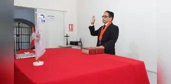 Juez Superior Titular Pedro German Lizana Bobadilla asumió funciones como Presidente del Jurado Electoral Especial de Sullana