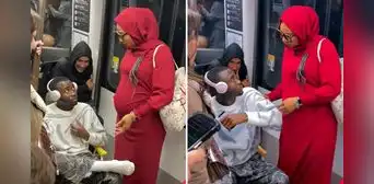 Embarazada reclama lugar a joven que llevaba su propia silla en el Metro: escena causa revuelo en redes Embarazada reclama lugar a joven que llevaba su propia silla en el Metro: escena causa revuelo en redes