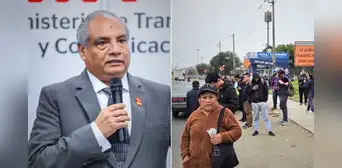 Usuarios estallan contra el ministro de Transportes por caos durante paro de 2 de octubre: “¿Con qué gremios habló? Le miente al pueblo”