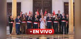 Dina Boluarte toma juramento de ministro de Justicia EN VIVO: presidenta nombra a Juan Cavero Lozano en reemplazo de Santiváñez