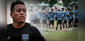 Christian Cueva vive situación crítica en Emelec: jugadores se niegan a entrenar y dan ultimátum a la directiva Christian Cueva vive situación crítica en Emelec: jugadores se niegan a entrenar y dan ultimátum a la directiva