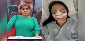 Magaly Medina lanza polémicas dudas sobre el embarazo de la ‘Prima’ de Josimar luego de su rinoplastia: ''Ya sabemos en qué utilizó esos 5.000 euros''