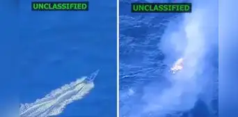 Estados Unidos revela las impactantes imágenes del nuevo ataque a una embarcación en el Caribe que deja 4 muertos Estados Unidos revela las impactantes imágenes del nuevo ataque a una embarcación en el Caribe que deja 4 muertos